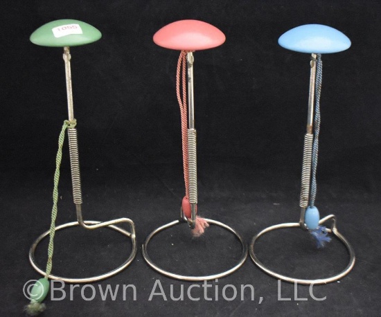 (3) Store hat display stands