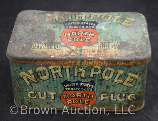 North Pole Cut Plug tobacco tin