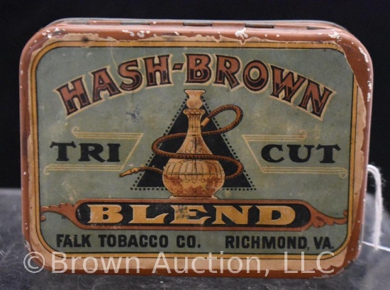 Hash-Brown TriCut tobacco tin