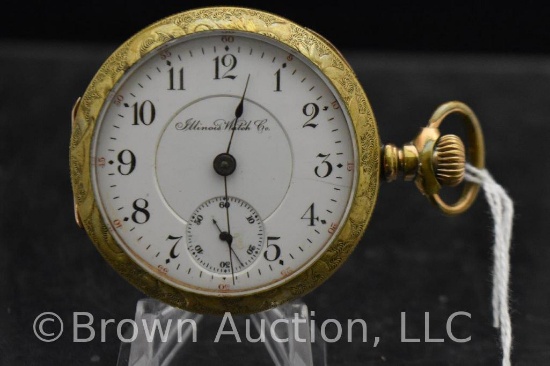 1928 Illinois gold pocket watch