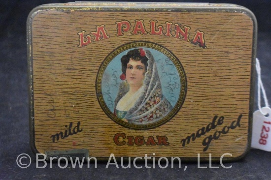 Le Palina Senators cigars tin