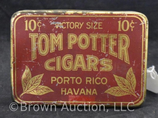 Tom Potter/Havana cigars tin