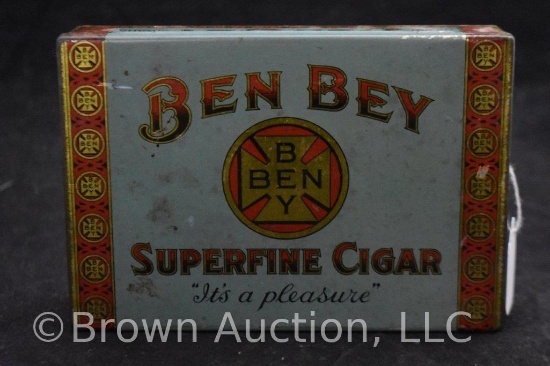 Ben Bey Superfine cigars tin
