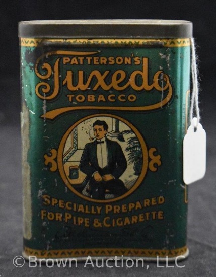 Patterson's Tuxedo tobacco pocket tin