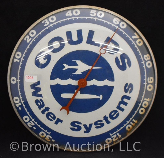 Goulds Water Systems' advertising thermometer