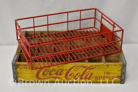 (2) Coca-Cola bottle crates