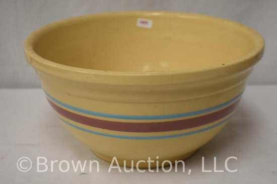 McCoy Ovenware #12 striped mixing bowl