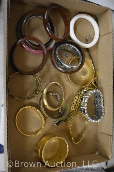 Assortment of costume jewelry - bracelets