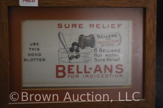 Bell-Ans for Indigestion framed advertising