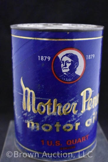 Mother Penn motor oil 1 quart composite can