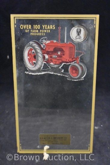 Case advertising mirror from C&A Motor & Impement Co., Greensburg, KS