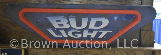 Bud Light Beer backlit advertising light