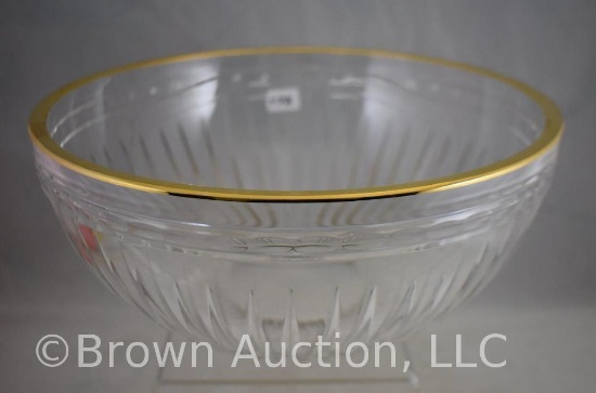 Marquis Waterford Hanover Gold 5"h x 10"d bowl