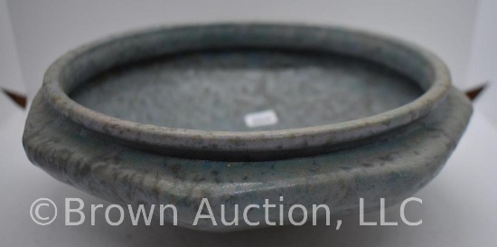 Roseville Carnelian (Glazes)152-7", bowl, blue/turquoise