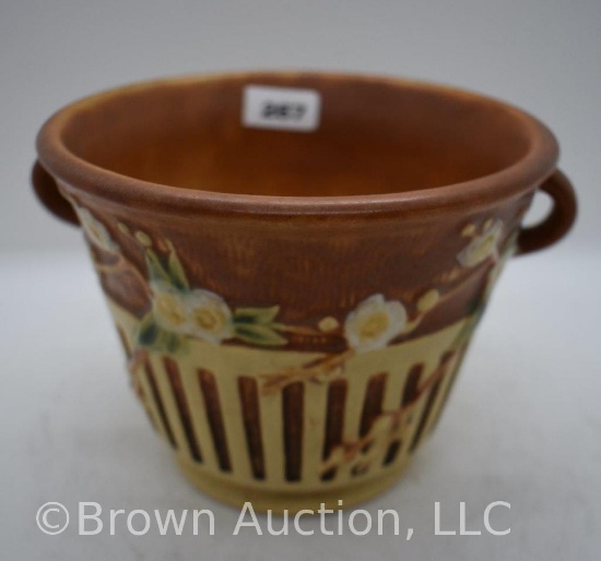 Roseville Cherry Blossom 239-5" bowl, brown