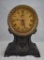 Seth Thomas Art Nouveau balloon alarm clock, 10.5