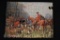 (3) Old picture puzzles - Folgers coffee, Daniel Boone?,