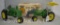 (2) John Deere tractors