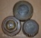 (3) Vintage hubcaps - Durant, Rambler, 1906 Thomas