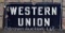 Western Union DSP advertising sign
