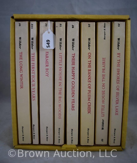 The complete set of Laura Ingalls Wilder's Litte House Books