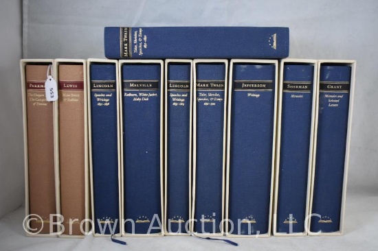 (10) The Library of America books