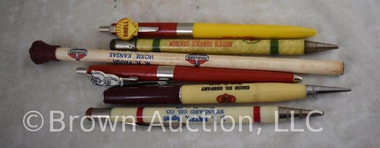 (5) Advertising pen, mechanical pencils and (1) pencil