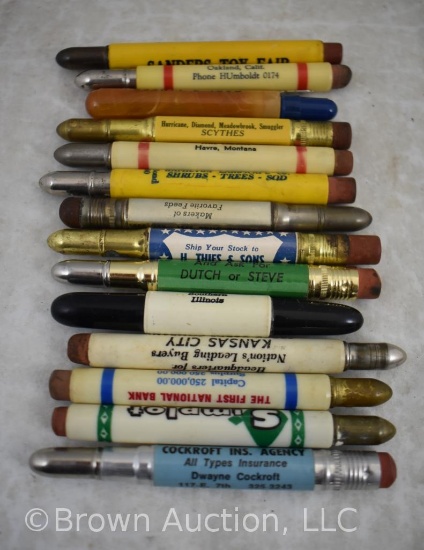 (14) Advertising bullet pencils
