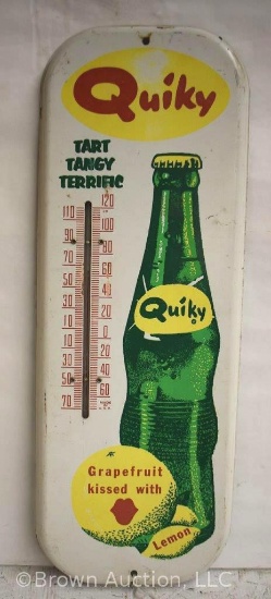 Quiky soda advertising thermometer