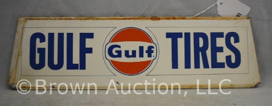 Gulf Tires SST tire rack sign