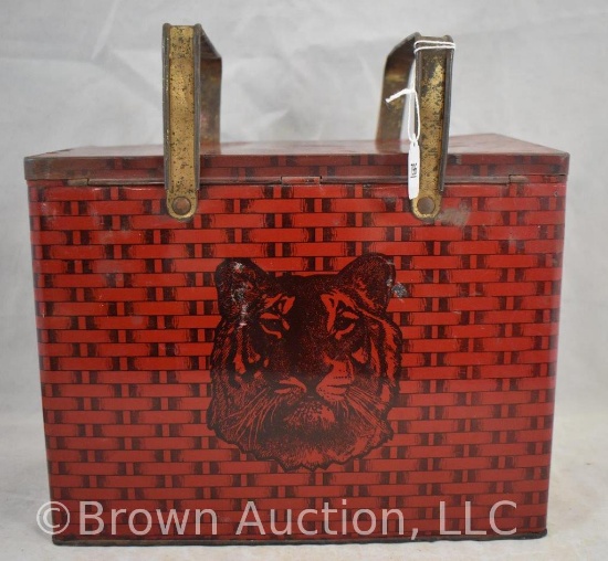Tiger Chewing Tobacco lunch box