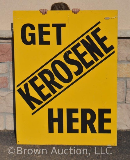 "Get Kerosene Here" SST sign