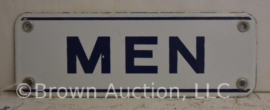 "Men" SSP bathroom sign