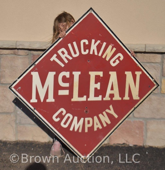 McClean Trucking Company SST diamond sign