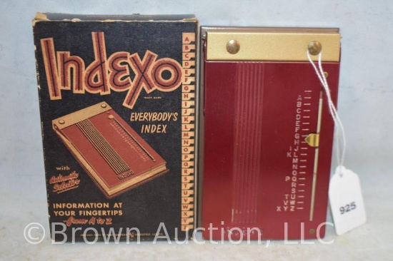 "Indexo/Everybody's Index" in original box