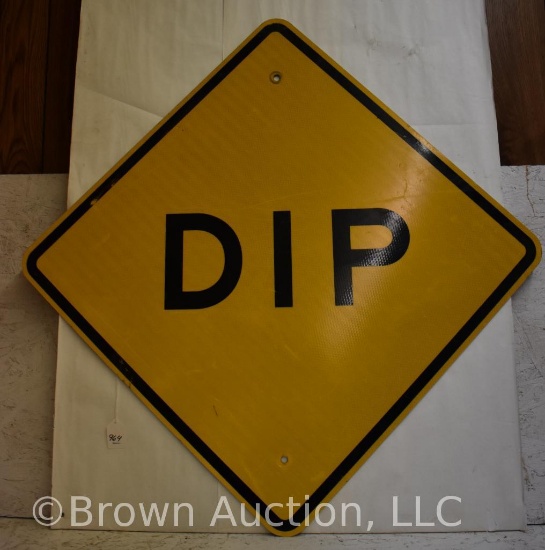 DIP road sign