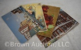 Assortment of (30) post cards - seasonal and souvenir