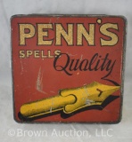 Penn's Spells Quality' chewing tobacco tin