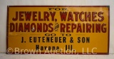 Jewelry, Watches, Diamonds and Repairing embossed sst sign