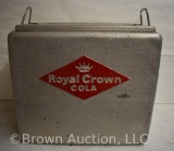 Royal Crown Cola picnic cooler/ice chest w/embossed logo