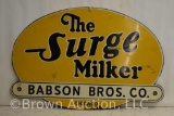 Surge Milker Babson Bros. sst sign