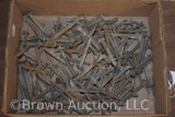 Box lot of 100+ assorted dated RR nails