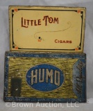 (2) Cigar tins - Humo and Little Tom