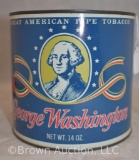 George Washington pipe tobacco 14 oz. round can