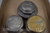 (3) Vintage hubcaps - Lexington, KisselKar, Haynes