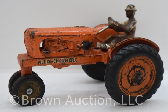 Allis-Chalmers Arcade cast iron tractor