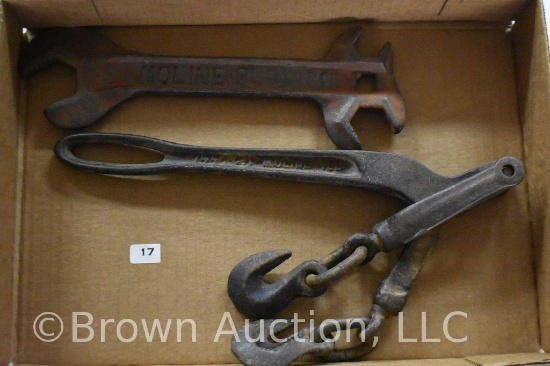 (2) Minneapolis-Moline antique tools