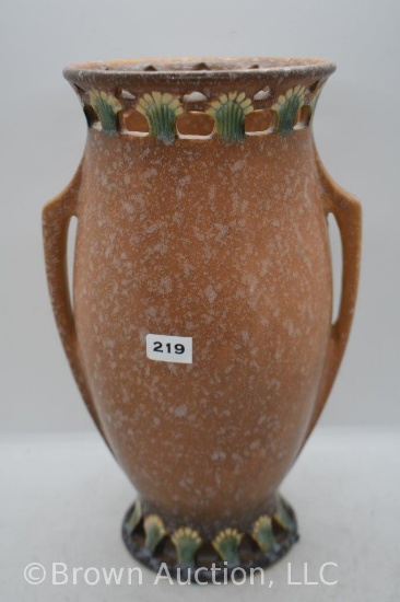 Roseville Ferella 511-10" vase, brown