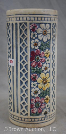 Weller Florala 8" cylinder vase