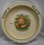 Roseville Creamware Baby Bunting 8